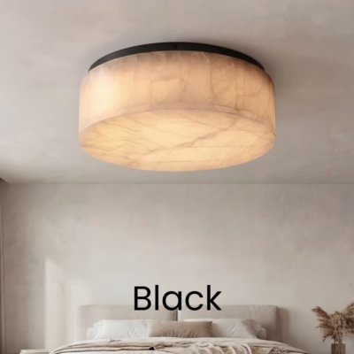 Luxury Modern Natural Marble Ceiling Lamp Led Home Decor Bedroom Ceiling Light Marble Living Room Hallway Light High-end