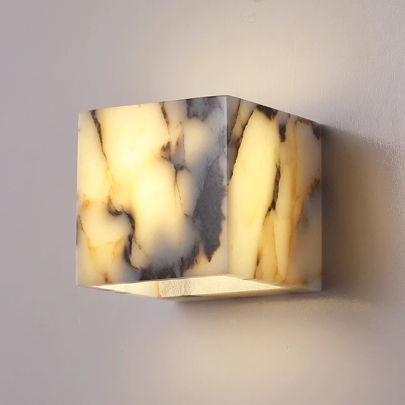 Cubicara<br><span class="tsk-product-subtitle" style="display:block;font-size:0.7em;color:#777;font-weight:400;">Art Deco Stone Sconce</span>
