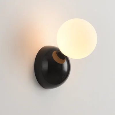 Cute Bedroom Bedside Small Wall Lamp Nordic INS Living Room Children Room Decoration Sconce Staircase Red White Black LED Lights