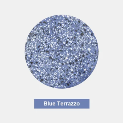 Interior Modern Disc Shaped Terrazzo Nordic Style Indoor Wall Mount Light Living Room Bedroom Ceramic LED Sconce Decoration Lamp