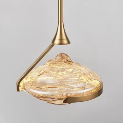 Nordic Luxury Bedroom Bedside Pendant Light Creative Art Personalized Living Room Chandelier Indoor Decoration Design LED Lamp