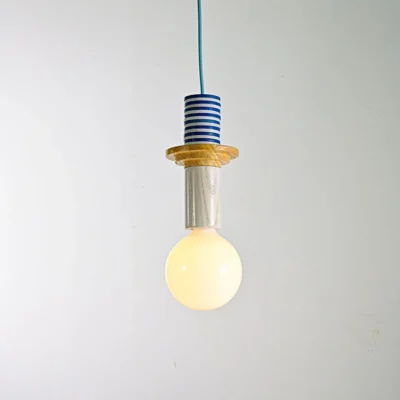 Nordic Wooden Pendant Lamp Creative LED Pendant Light Interior Decoration Lamp Bedroom Living Room Ceiling Lighting Bar Fixture