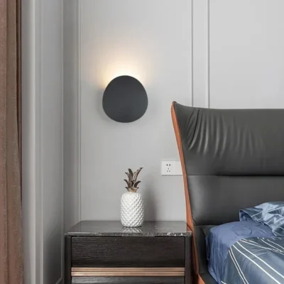 Outdoor LED wall lamp waterproof balcony villa wine garden courtyard living room bedroom light luxury creative bedside lamp