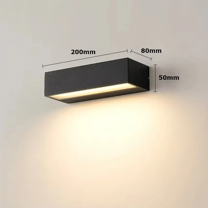 Wall lamp Outdoor Waterproof Door Head led Wall Wash Hanging Long Strip Courtyard Balcony Signboard Terrace Villa Wall LIGHTS