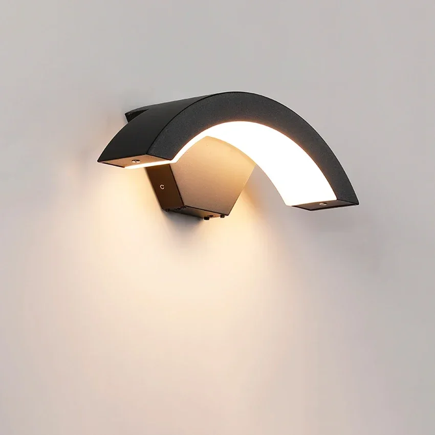 18w Sensor Outdoor Waterproof Wall Lights Garden Porch Wall Lighting LED Wall Lamps Aluminum AC86-265 au64