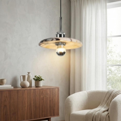 Nordic Lamps Round Texture Marble Wall Lamps Porch Aisle Living Room Background Wall Bedside Light Home Decoration Lighting LED