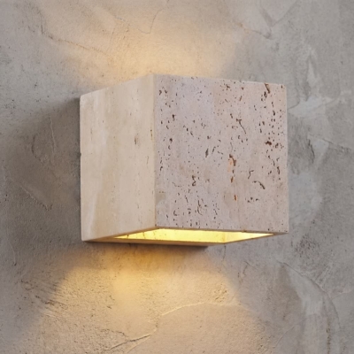 Wabi Sabi Natural Stone Wall Light for Living Room Bedroom Stairs Corridor Indoor Art Decoration Wall Lamp Home Bedside Sconces